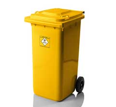 CLINICAL WASTE CONTAINER 240 L