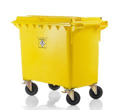 CLINICAL WASTE CONTAINER 660 L